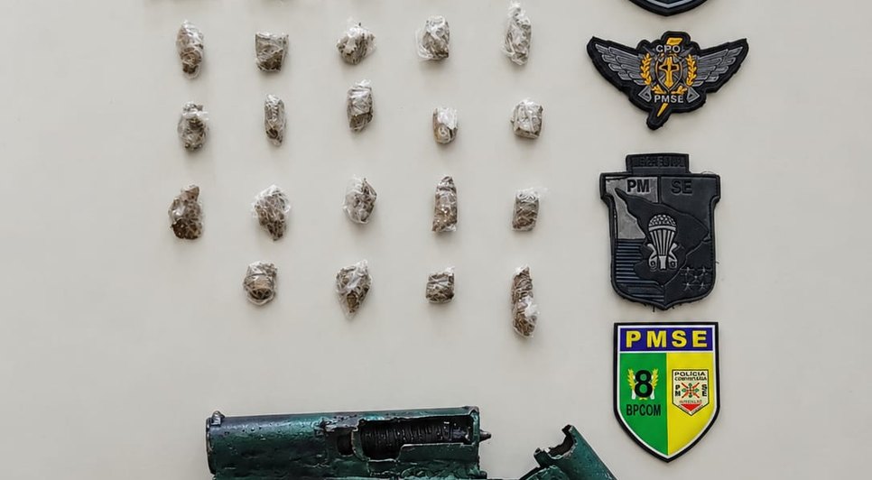 Apreensão de drogas  / Foto: PMSE