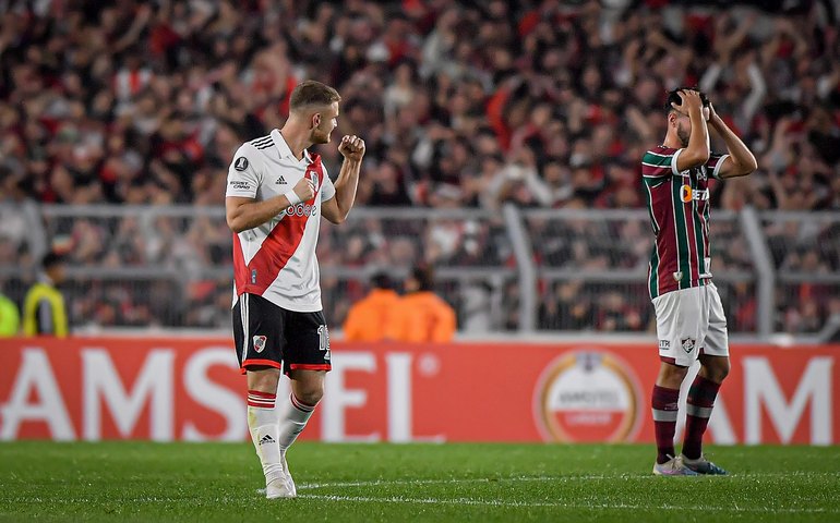 Fluminense perde para o River Plate na Argentina, mas segue líder da chave na Libertadores