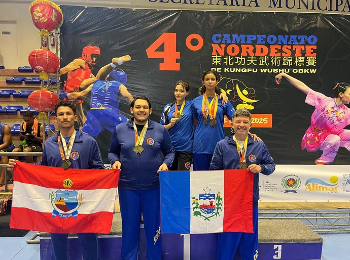 Caminhos do Esporte: delegação alagoana de Kung Fu conquista 42 medalhas em regional da modalidade