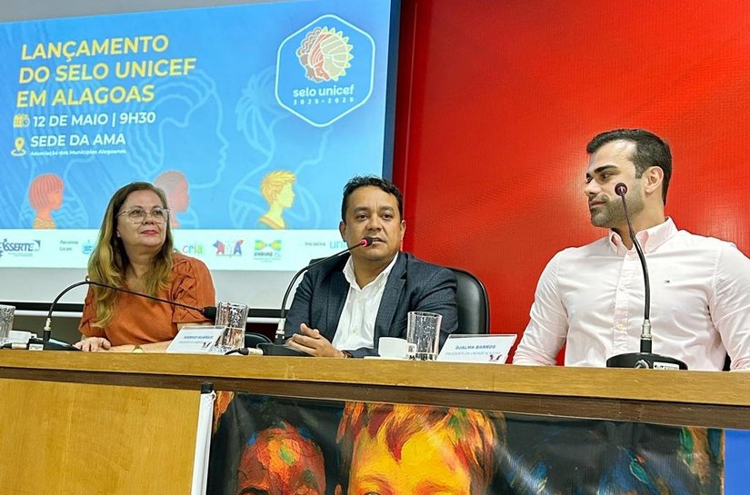 Selo Unicef é lançado em AL e adesão deve ser de  85 municípios