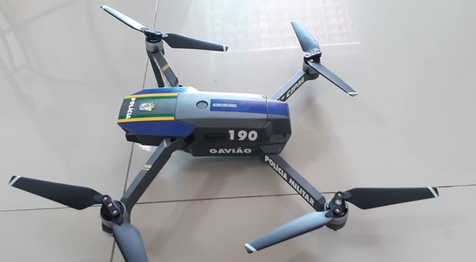 Droner da PM / Foto: SSP/SE