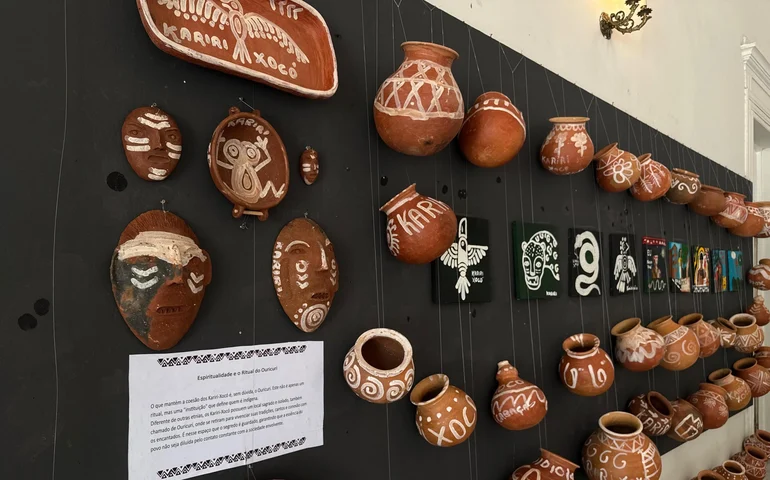 Museu Palácio Floriano Peixoto recebe oficinas da exposição Eu, Kariri-Xocó: barro, identidade e resistência