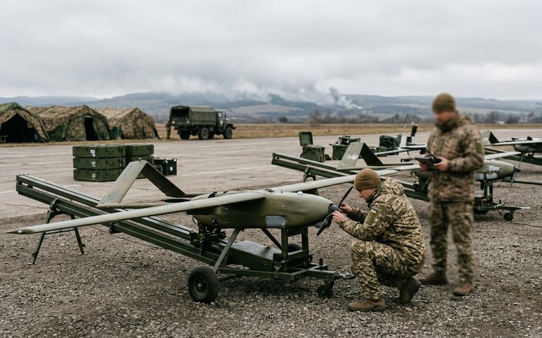Europa amplia envio de drones à Ucrânia diante de baixas no front, diz Ministério da Defesa russo