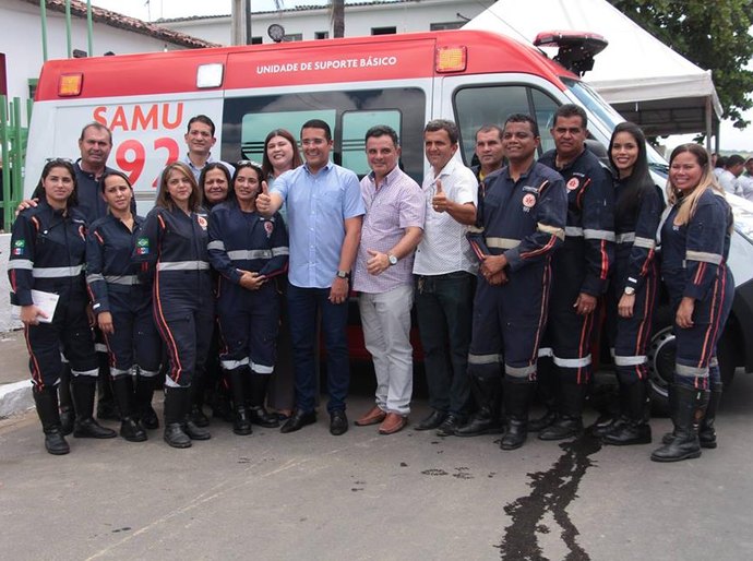 União recebe nova ambulância do Samu para reforçar atendimento na Zona da Mata
