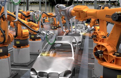 Robôs assumem atividades de alto esforço físico enquanto profissionais migram para operação e supervisão de sistemas