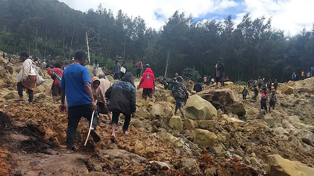Deslizamento de terras na Papua-Nova Guiné deixou centenas de mortos, calculam autoridades