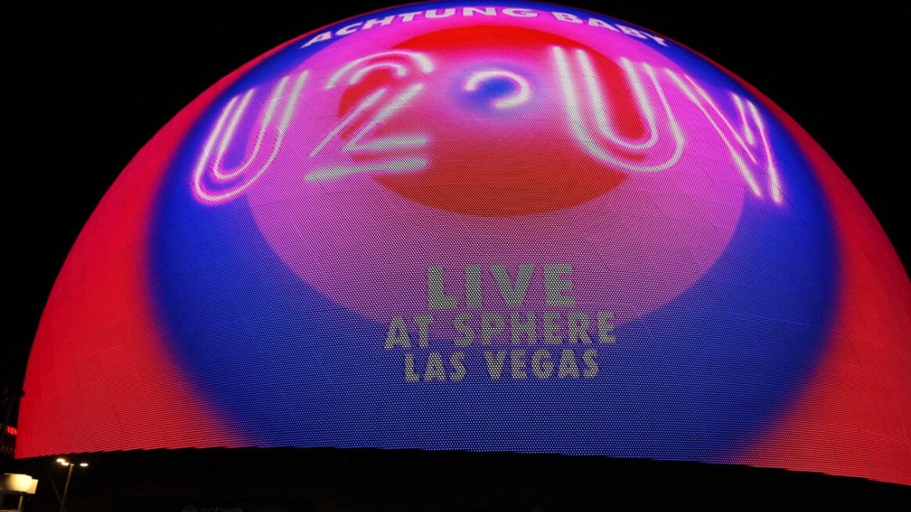 Ingressos de R$ 60 mil e 20 mil lugares: veja em números o show do U2 no The Sphere, nova arena de Las Vegas