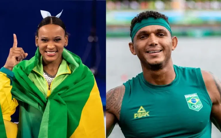 Isaquias minimiza disputa com Rebeca por recordes e brinca: 'O foco nela tira a pressão de mim'