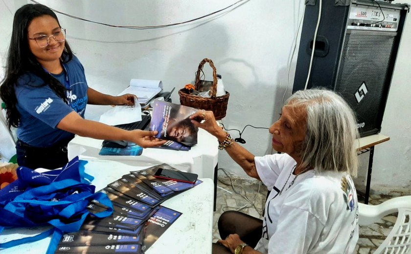 Cras Área Lagunar realiza atividade com grupo de idosos