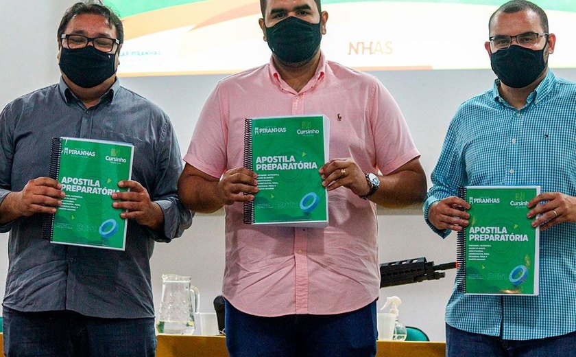“Estamos promovendo oportunidades”, afirmou o prefeito Tiago Freitas sobre curso preparatório ofertado à população de Piranhas  