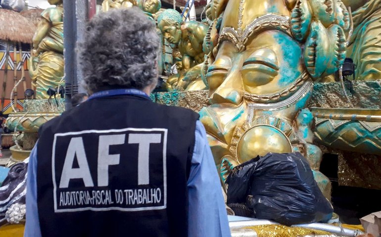 RJ: Ministério do Trabalho faz operação na Cidade do Samba