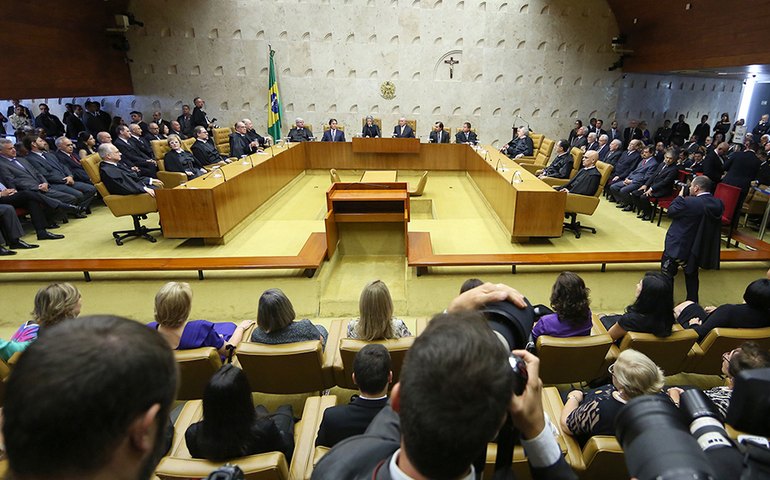 Presidente Otávio Praxedes prestigia posse de Alexandre de Moraes no STF