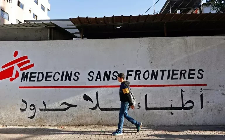 Israel vai proibir ONG Médicos Sem Fronteiras de operar em Gaza