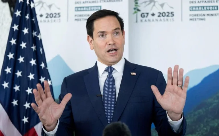 Rubio entrega recado a Trump e pede aprovação para publicação sobre acordo no Oriente Médio