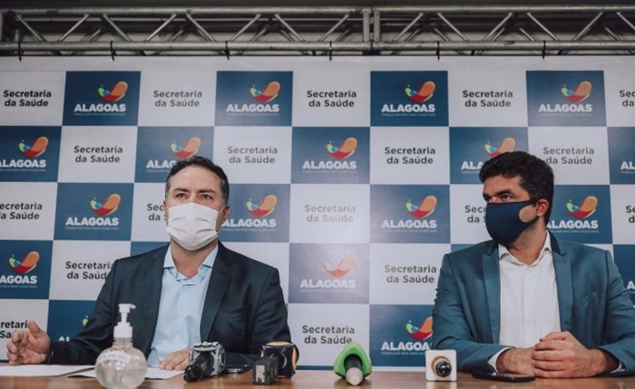 Renan Filho e Rui Palmeira