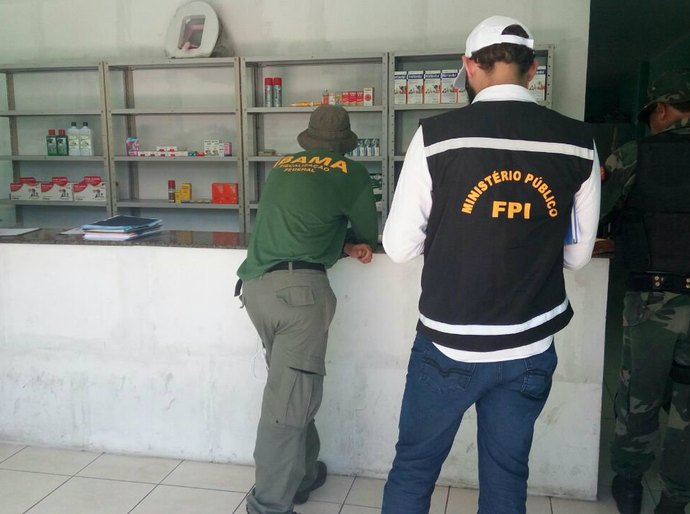 FPI fiscaliza comércio de agrotóxicos e medicamentos veterinários