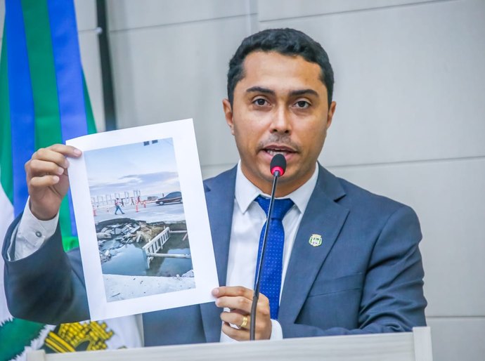 Vereador cobra punições à BRK e responsabilidade do IMA por danos ao meio ambiente