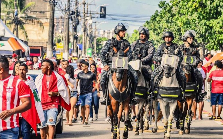 Esquema de segurança para final entre CRB e ASA mobiliza 200 policiais militares