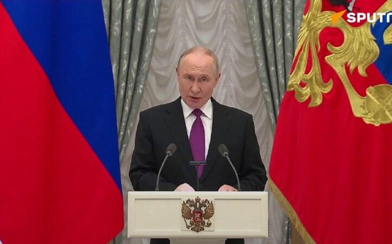 Putin destaca importância histórica do Poseidon e do Burevestnik para a Rússia