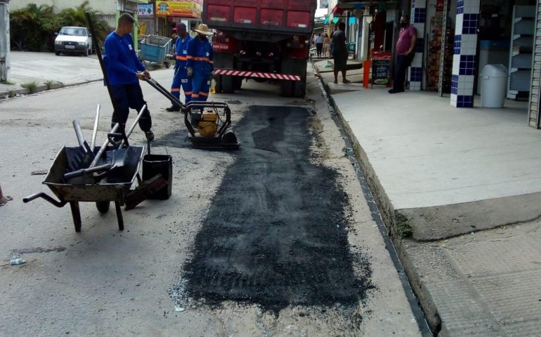 Operação tapa-buraco beneficia mais cinco bairros de Maceió