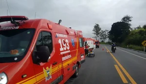 Corpo de Bombeiros Militar atendeu a ocorrência