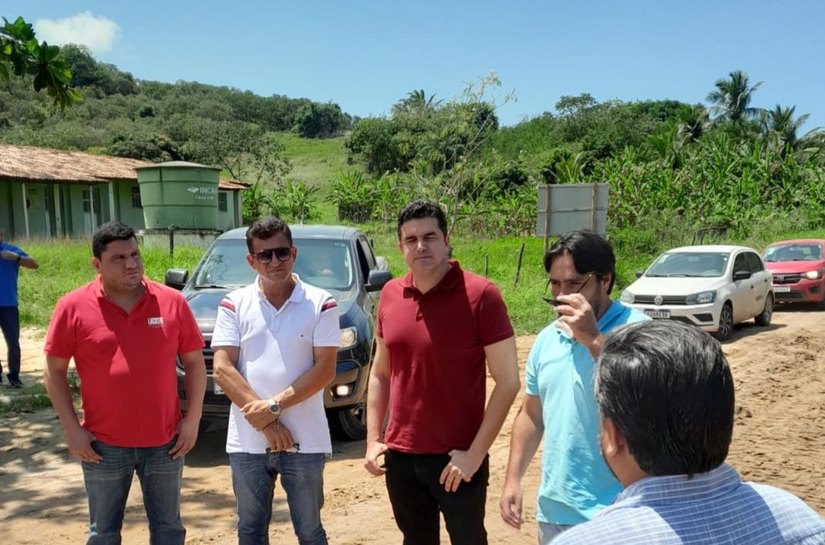 Marcos Madeira recebe secretário de estado da Infraestrutura em Maragogi