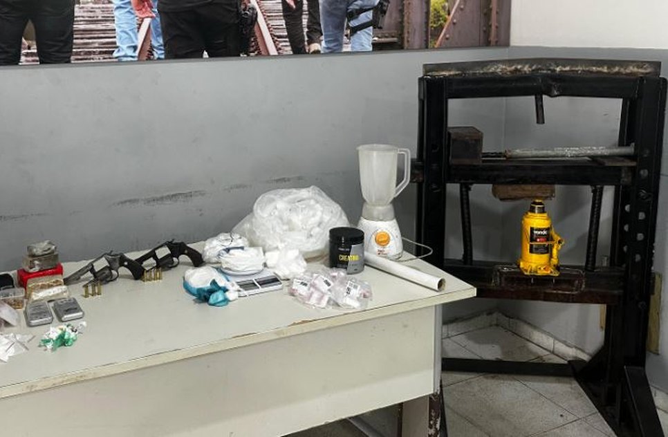 Operação termina com dois homens mortos e laboratório de drogas fechado em Lagarto