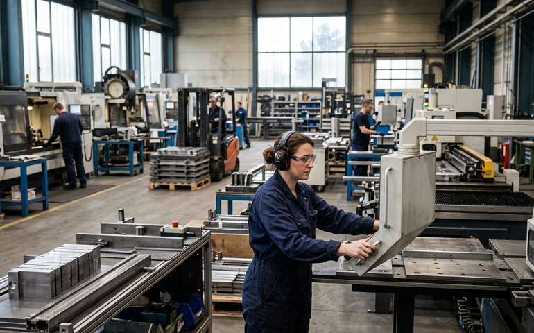 PMI industrial da zona do euro sobe a 50,8 em fevereiro, maior nível em 44 meses