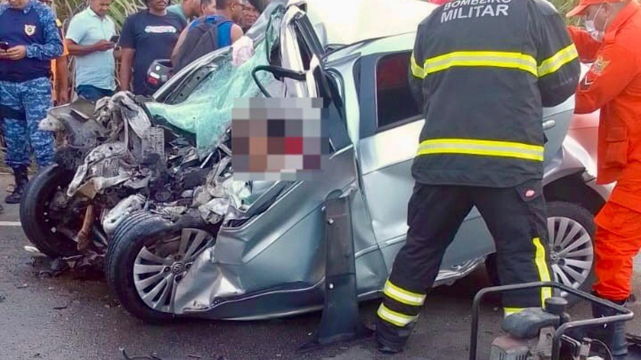 Polícia Cientifica libera corpos das vítimas de colisão em São Luís do Quitunde