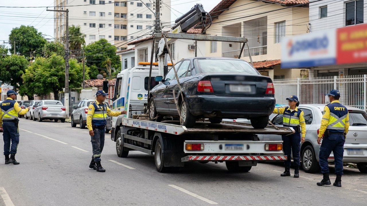 DMTT recupera veículo com registro de roubo durante abordagem no bairro do Farol