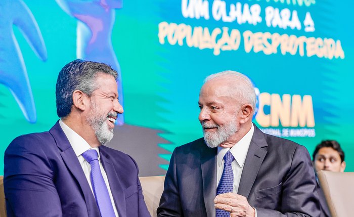 Arthur Lira e o presidente Lula