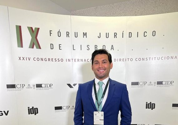 Rodrigo Valença representa Alagoas em Fórum Jurídico de Lisboa