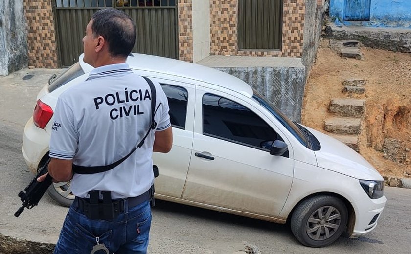 Polícia Civil prende em Pernambuco homem que estuprou enteada de 12 anos em Santana do Mundaú