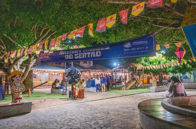 Praças de Arapiraca celebram cultura nordestina com Arraias Comunitários
