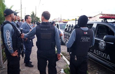 Polícia Civil utiliza mais de 300 policiais durante operação em Maceió