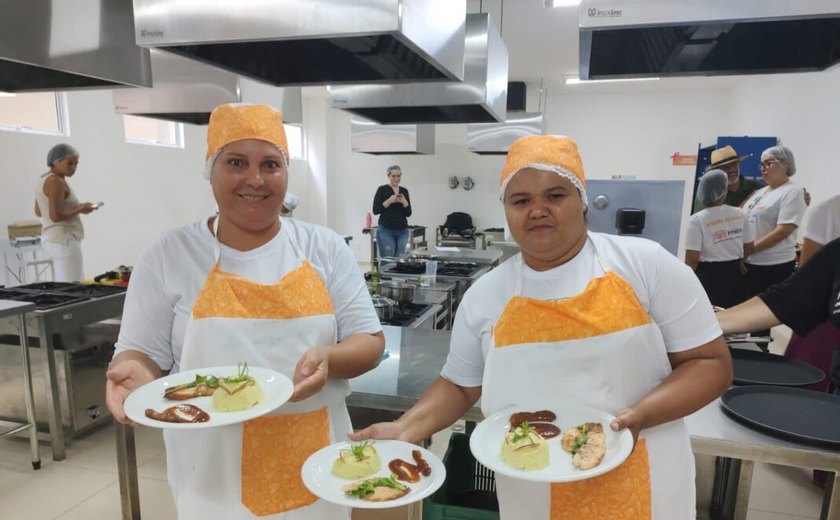 Merendeira de escola da Prefeitura de Penedo vence etapa regional do concurso promovido pelo Sebrae Alagoas
