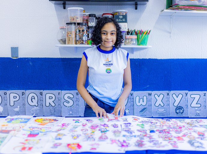Sala de Recursos estimula talento de estudante da Educação Inclusiva em Maceió