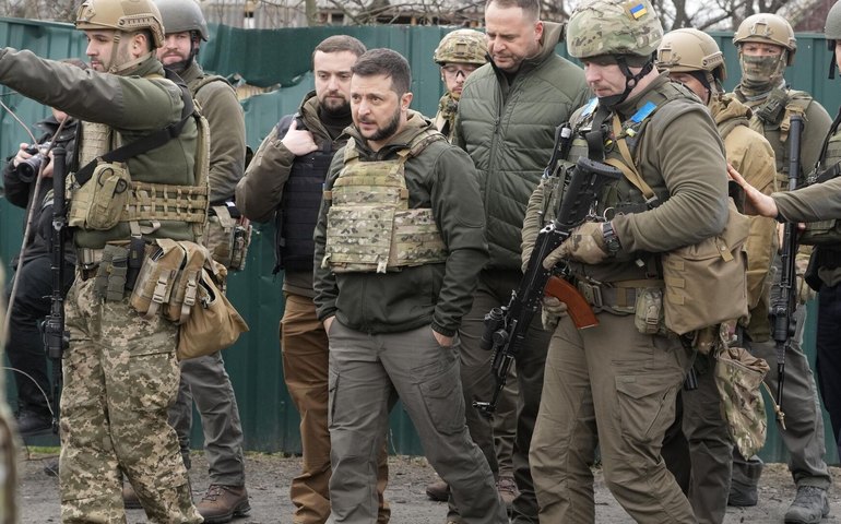 Zelensky pediu do bunker em Kiev criação de zona de exclusão aérea sobre a Ucrânia, diz ex-chefe da OTAN