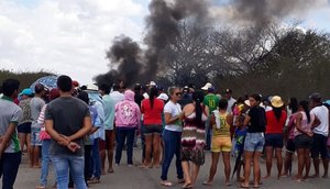 manifestação em Porto da Folha