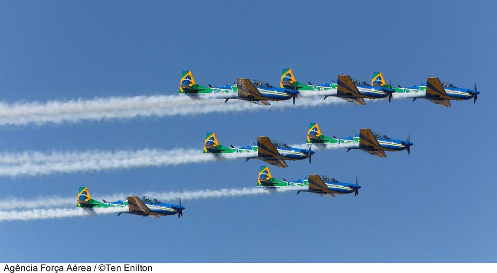 Esquadrilha da Fumaça / Foto: Agência Força Aérea