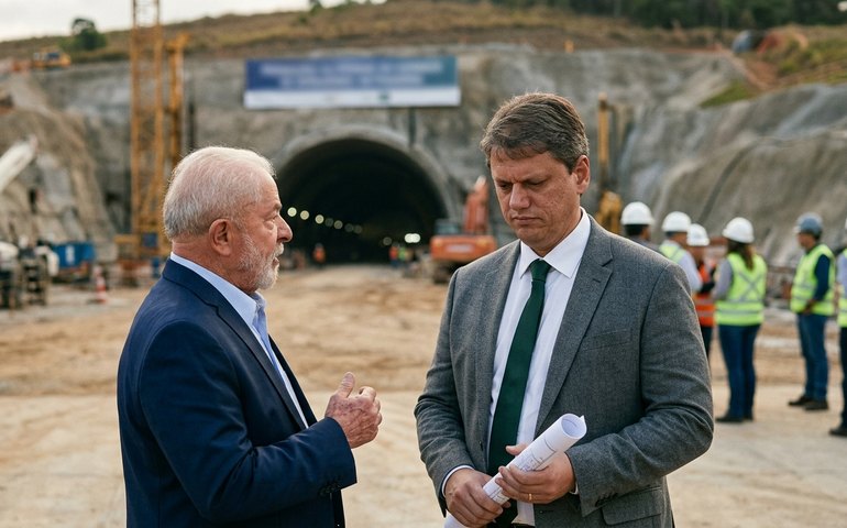 Empréstimo para túnel Santos-Guarujá vira nova frente de disputa de paternidade entre Lula e Tarcísio