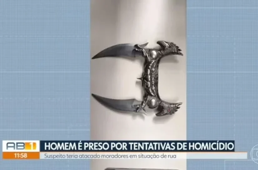 Homem é preso suspeito de tentar matar duas pessoas em situação de rua na orla de Maceió