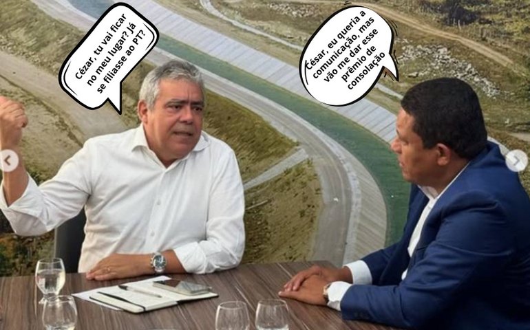 Governador Paulo Dantas anuncia que 'Imperador' fará parte do governo e cresce especulação sobre saída de Gino Cesar