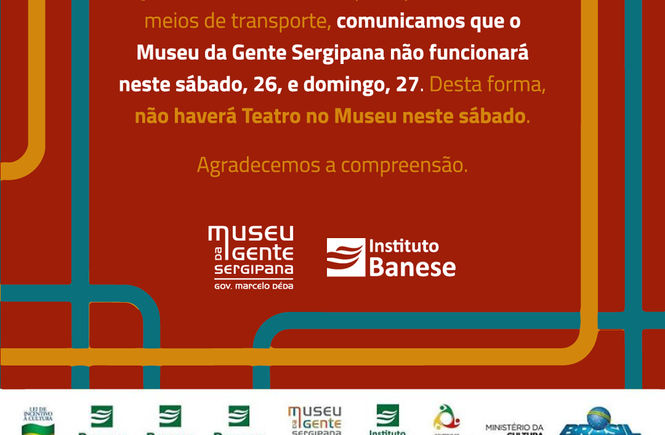 Museu da Gente Sergipana / Foto: Museu da Gente Sergipana