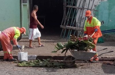 Mercado do Jacintinho recebe serviços do Mutirão de Limpeza nesta segunda (16) 