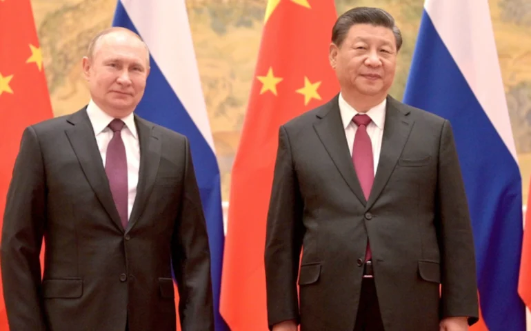 China e Rússia iniciam exercícios navais após Otan chamar Pequim de 'facilitador' de guerra