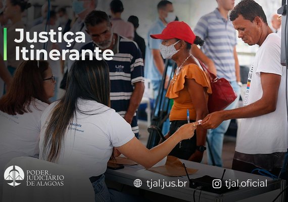 Justiça Itinerante leva serviços gratuitos a Rio Largo nesta sexta-feira (18)