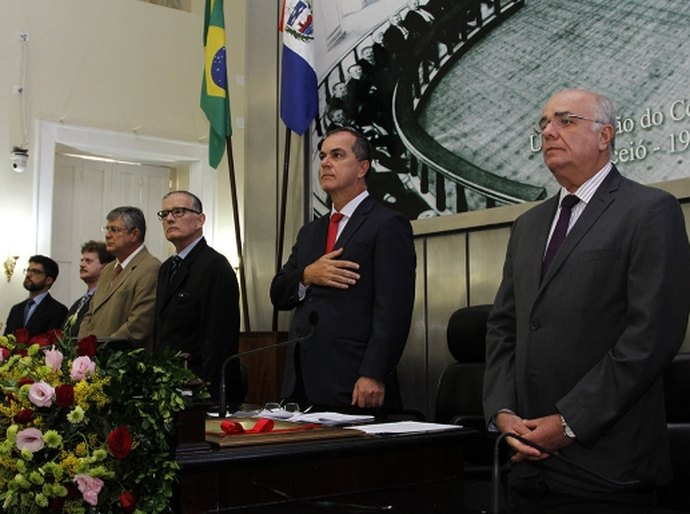 Fábio Farias prestigia homenagem da ALE a Paulo Cordeiro