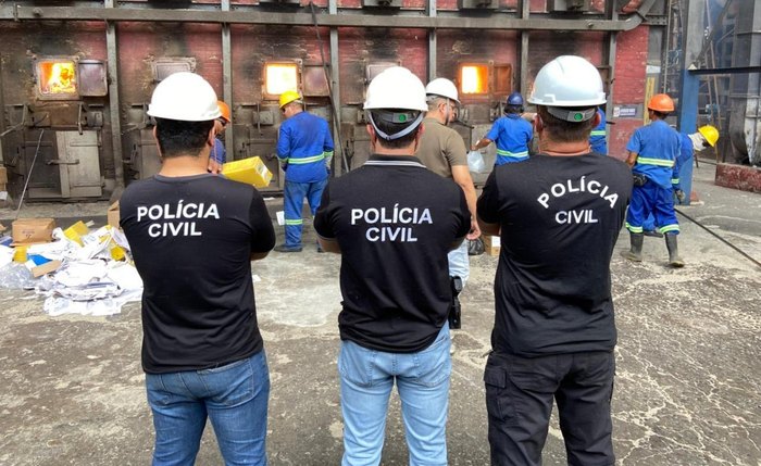 Material aniquilado foi confiscado na Operação Farmácia do Crime