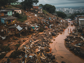 Entenda o fenômeno da supercélula que causou chuva extrema e destruição em Minas Gerais